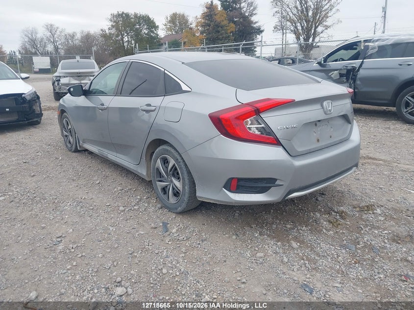 Vin: 2hgfc2f54kh042669, lot: 3125588, honda civic lx 20193