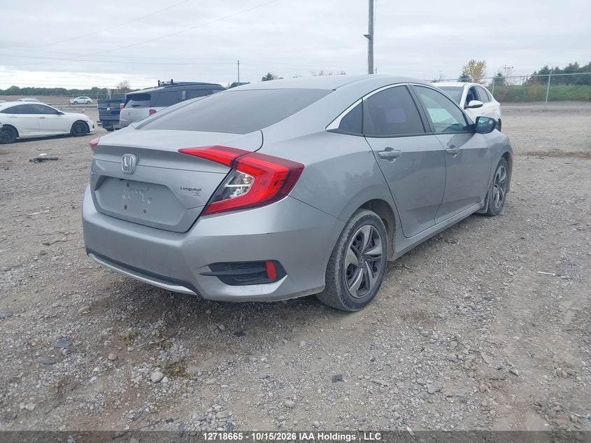 Vin: 2hgfc2f54kh042669, lot: 3125588, honda civic lx 20194