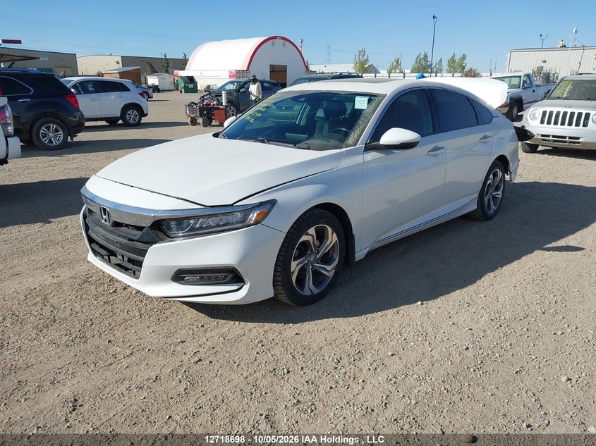 Vin: 1hgcv1f50ja803377, lot: 3125624, honda accord exl 20182
