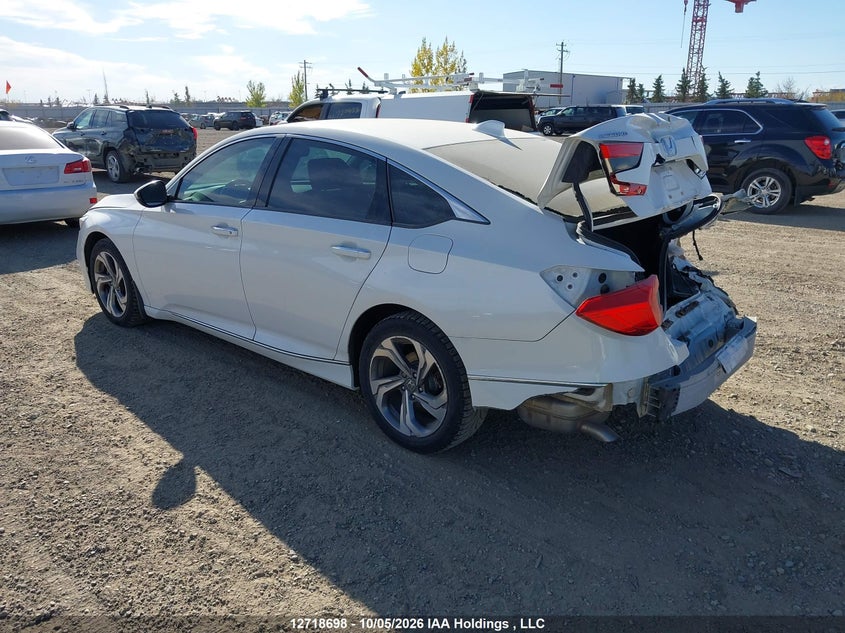 Vin: 1hgcv1f50ja803377, lot: 3125624, honda accord exl 20183