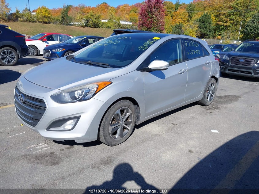 Vin: kmhd35lh4gu329077, lot: 3125646, hyundai elantra gt gls 20162