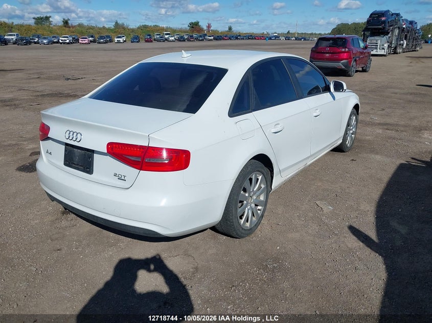 Vin: waubfcfl1dn006566, lot: 3125670, audi a4 2.0t 20134