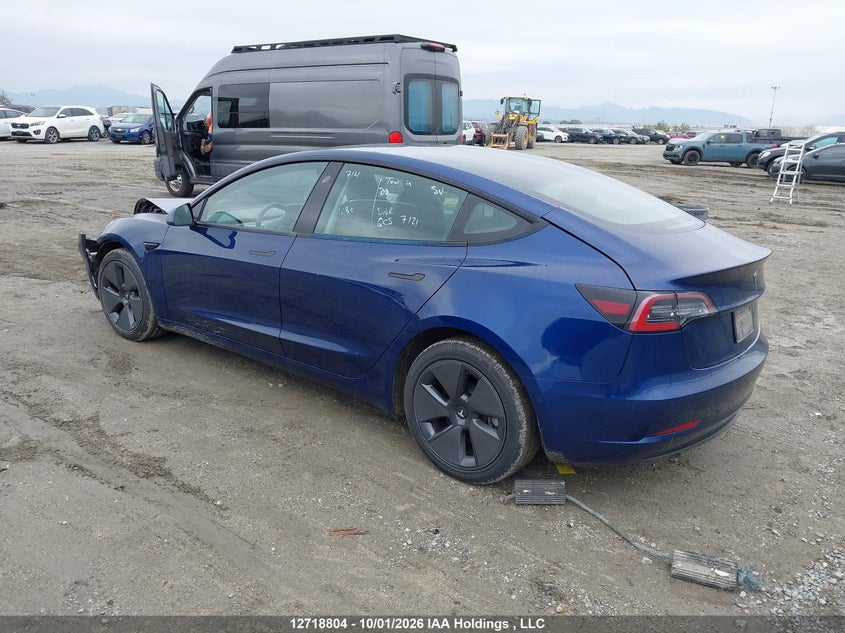 Vin: 5yj3e1eb7nf294603, lot: 3125749, tesla model 3 20223