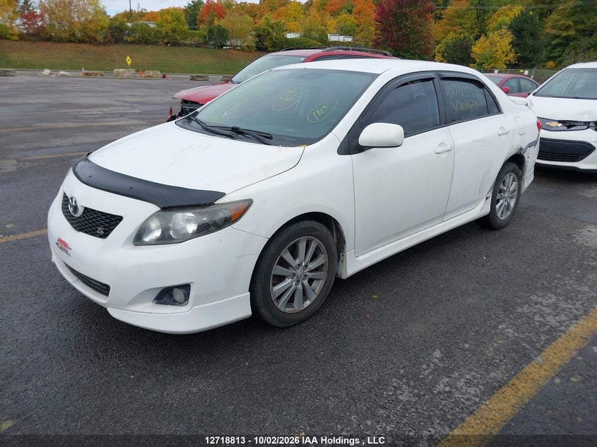 Vin: 2t1bu4ee0ac202479, lot: 3125758, toyota corolla s 20102