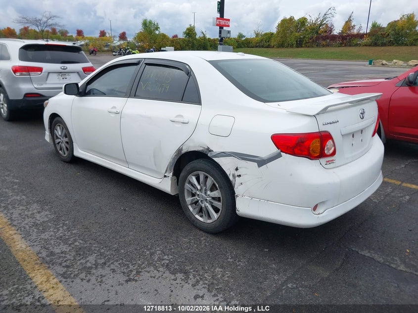 Vin: 2t1bu4ee0ac202479, lot: 3125758, toyota corolla s 20103