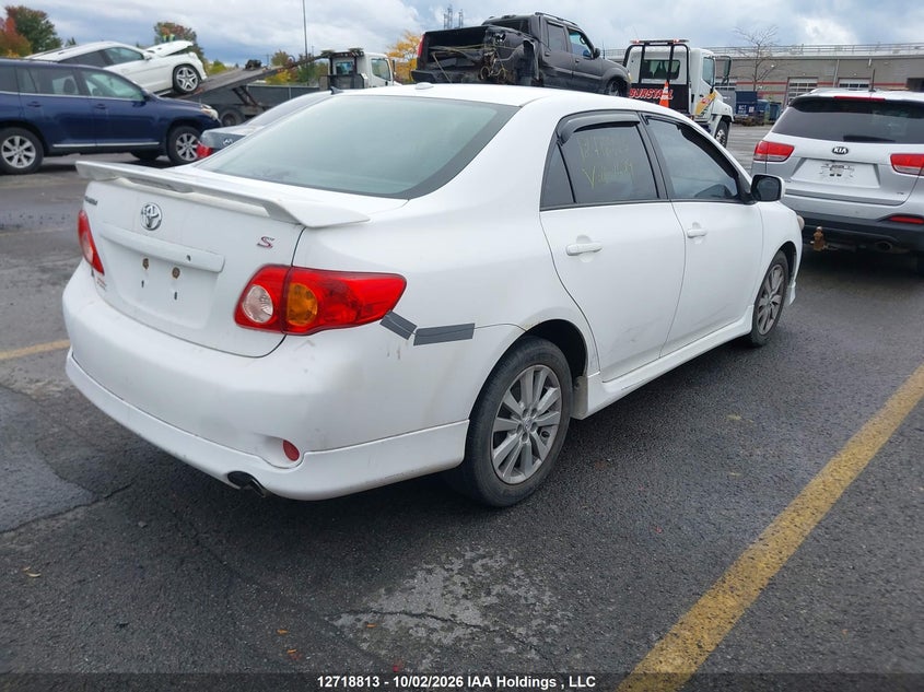 Vin: 2t1bu4ee0ac202479, lot: 3125758, toyota corolla s 20104