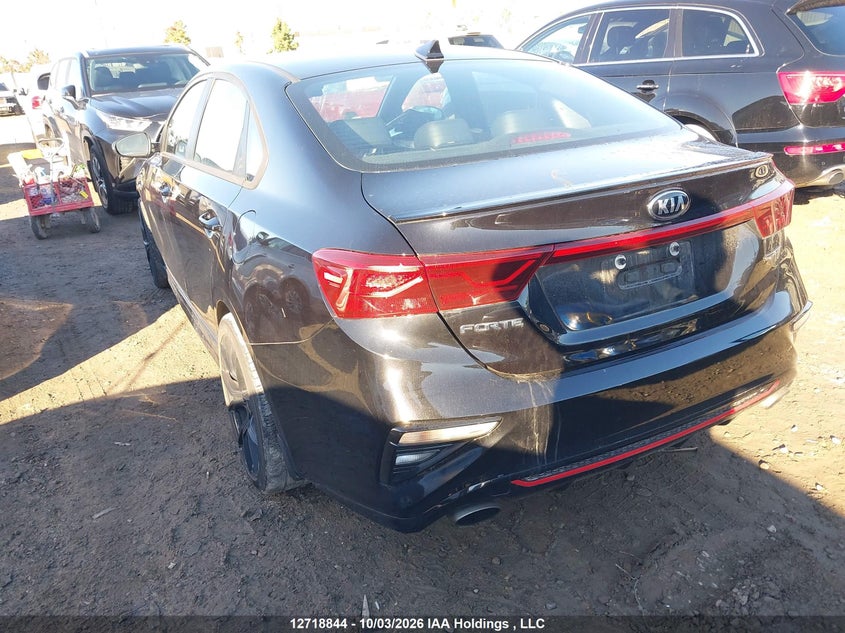 Vin: 3kpf44ac5me325951, lot: 3125789, kia forte gt 20213