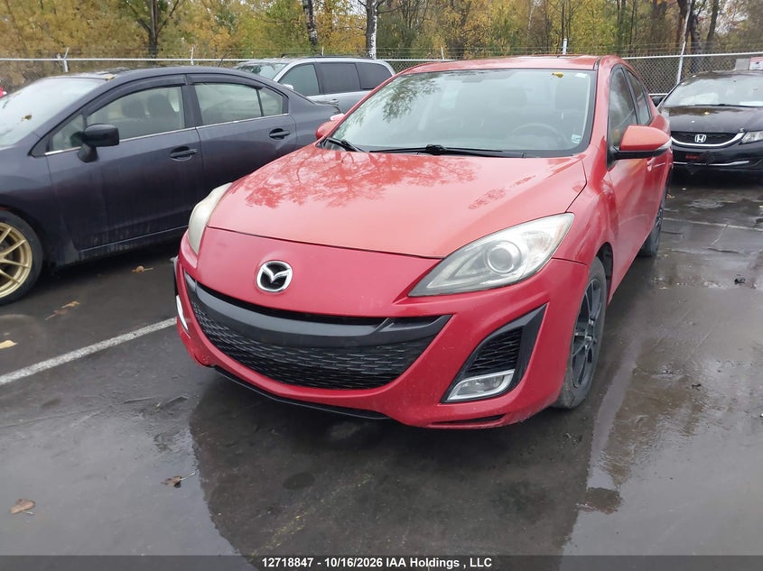 Vin: jm1bl1s57a1110201, lot: 3125792, mazda 3 s 20102