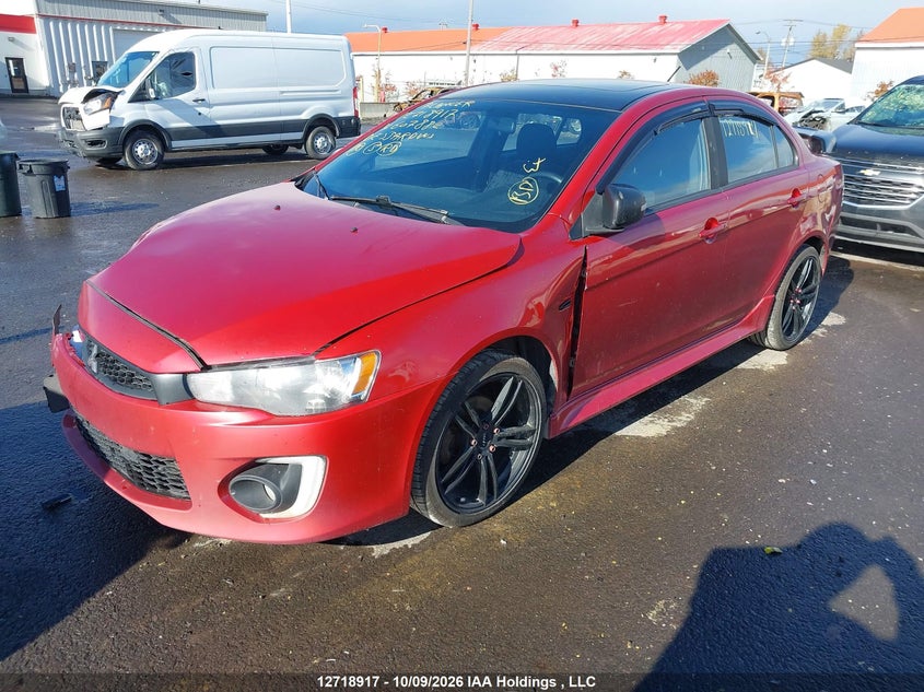 Vin: ja32u2fu6hu607882, lot: 3125863, mitsubishi lancer es 20172