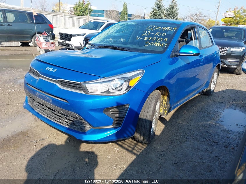 Vin: 3kpa25ad1pe590739, lot: 3125875, kia rio lx premium/lx+ 20232