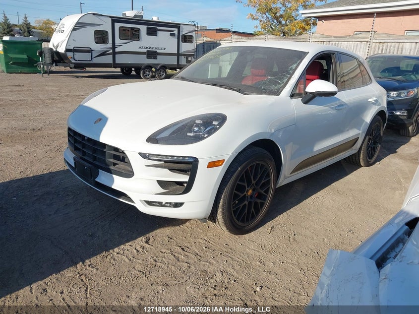 2017 Porsche Macan Gts, Удар спереди, IAAI, VIN WP1AG2A51HLB54876 — фото 2
