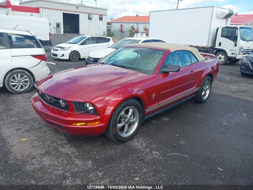 2006 Ford Mustang, Right Side, IAAI, VIN 1ZVFT84N465178038 — photo 2