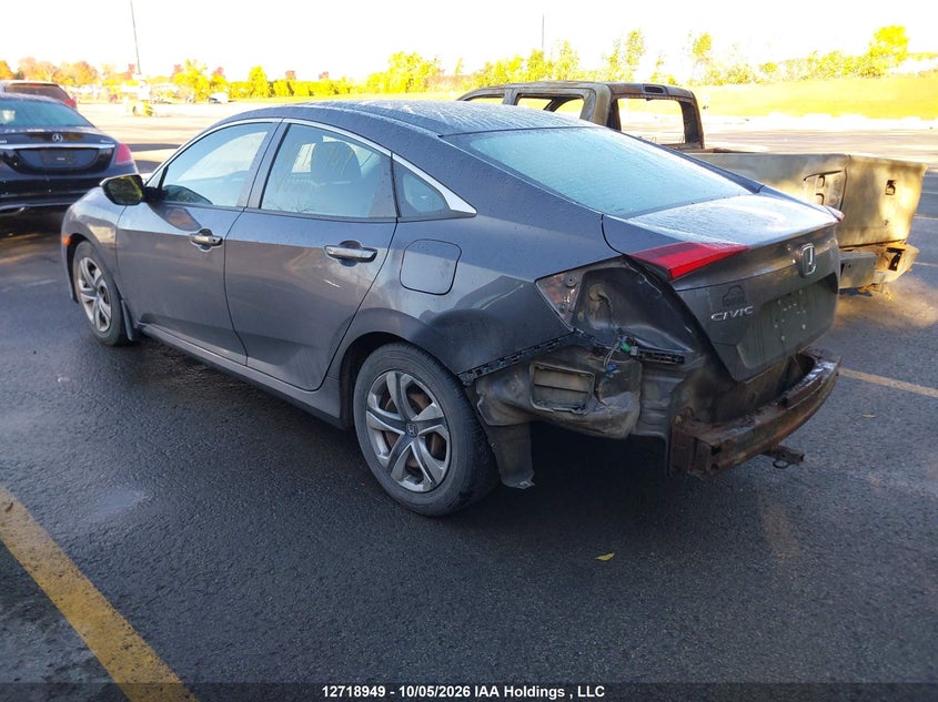 Vin: 2hgfc2f56hh020455, lot: 3125895, honda civic lx 20173