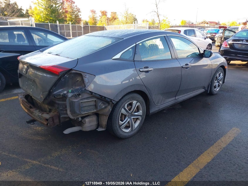 Vin: 2hgfc2f56hh020455, lot: 3125895, honda civic lx 20174