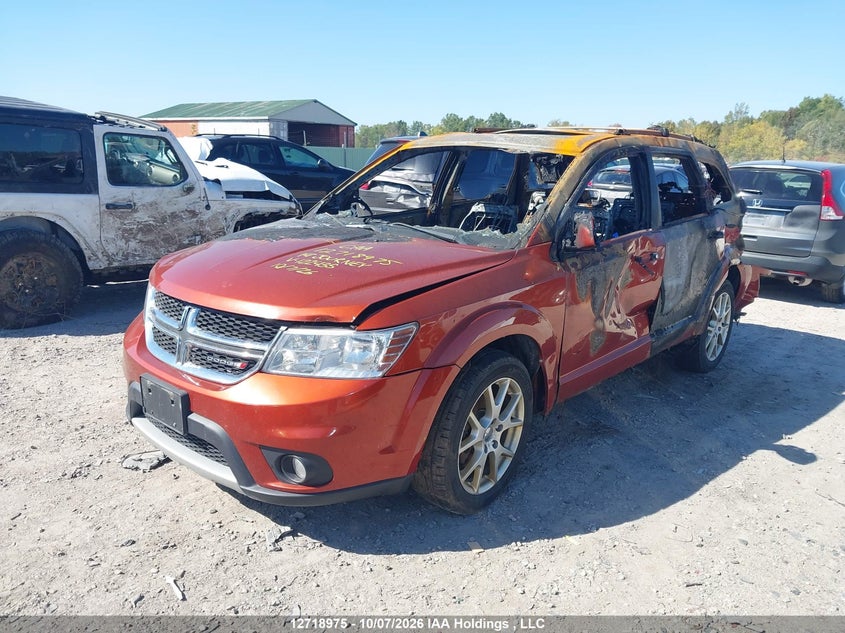 Vin: 3c4pddfg6et122435, lot: 3125921, dodge journey r/t 20142
