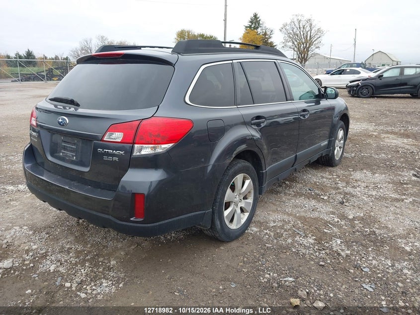 Vin: 4s4brjlc0b2409810, lot: 3125929, subaru outback 3.6r limited 20114