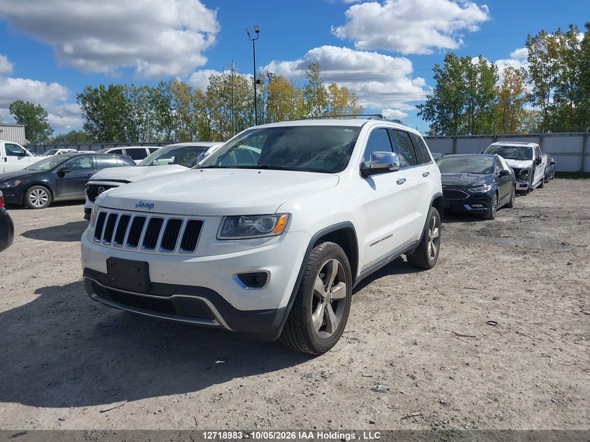 Vin: 1c4rjfbg8fc874587, lot: 3125930, jeep grand cherokee limited 20152