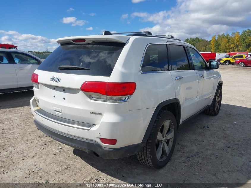 Vin: 1c4rjfbg8fc874587, lot: 3125930, jeep grand cherokee limited 20154