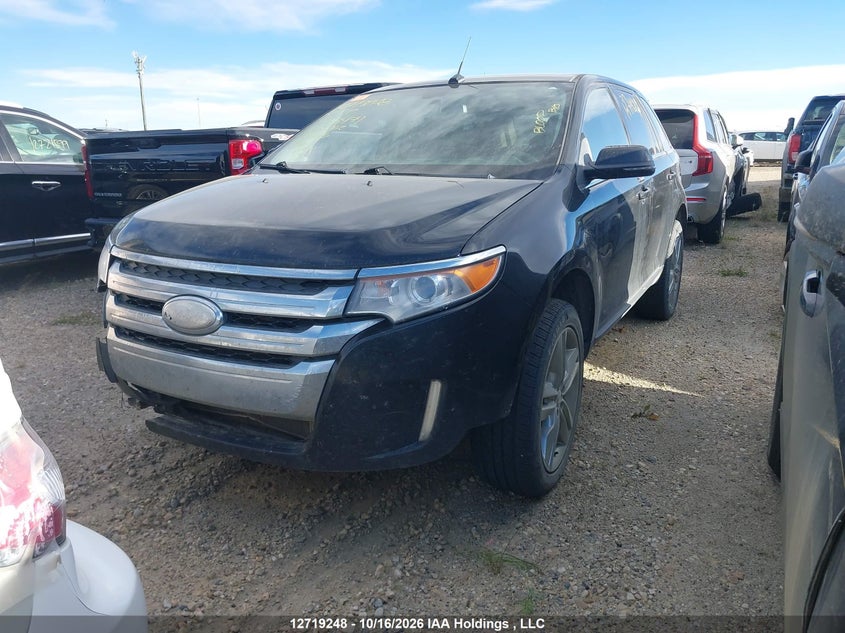 Vin: 2fmdk4kc7dbc93471, lot: 3126241, ford edge limited 20132