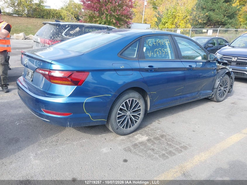 Vin: 3vww57bu9km175557, lot: 3126250, volkswagen jetta 1.4 tsi highline 20194