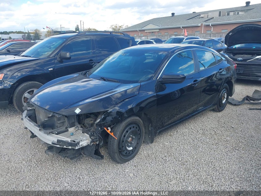 2020 Honda Civic Sport, Front, IAAI, VIN 2HGFC2F8XLH016217 — photo 2