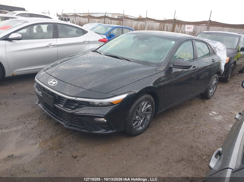 Vin: kmhlm4dgxsu079071, lot: 3126278, hyundai elantra 20252
