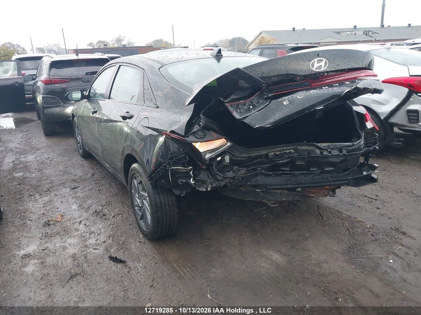 Vin: kmhlm4dgxsu079071, lot: 3126278, hyundai elantra 20253
