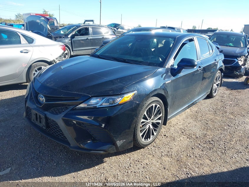 2019 Toyota Camry Hybrid Se, Удар сзади, IAAI, VIN 4T1B21HK4KU512964 — фото 2