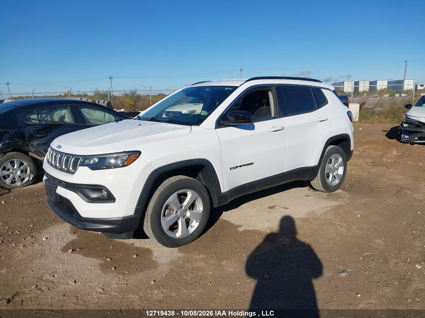 Vin: 3c4njdbb0nt132095, lot: 3126435, jeep compass 20222