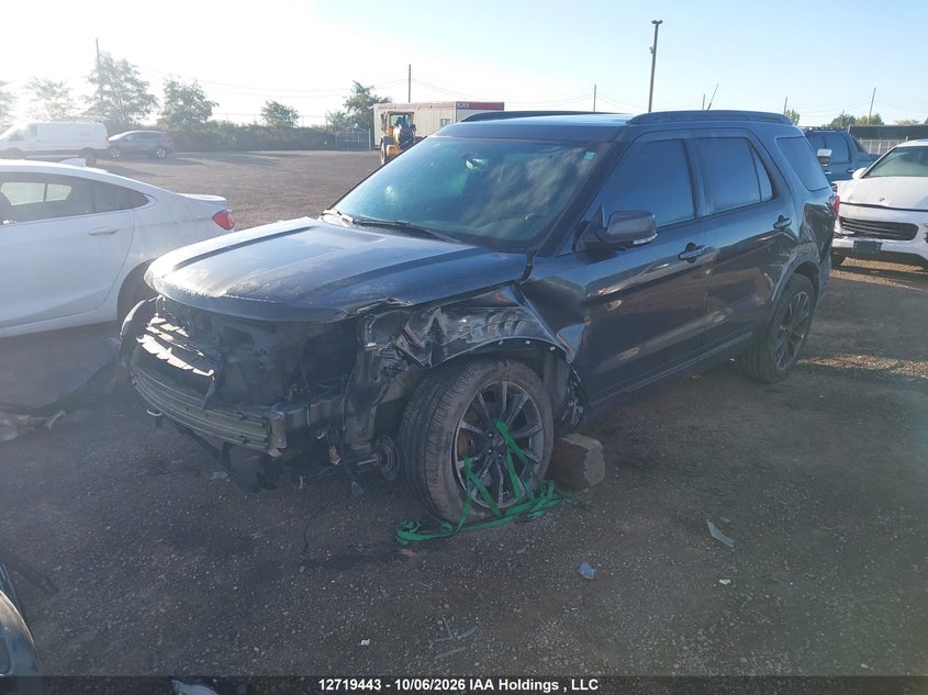 Vin: 1fm5k8d84jgb35839, lot: 3126440, ford explorer xlt 20182