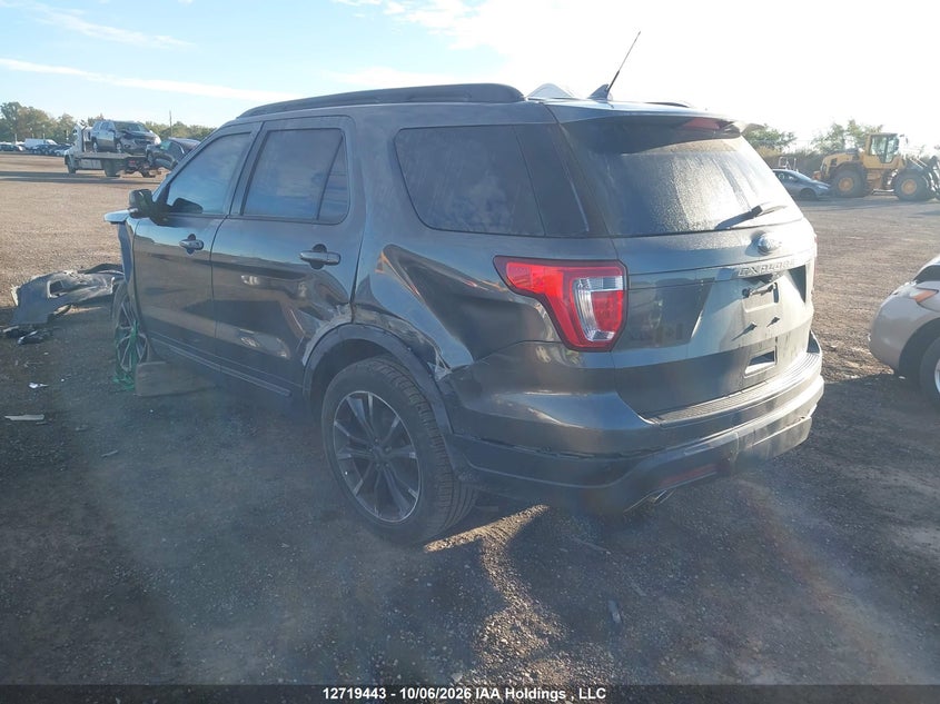 Vin: 1fm5k8d84jgb35839, lot: 3126440, ford explorer xlt 20183