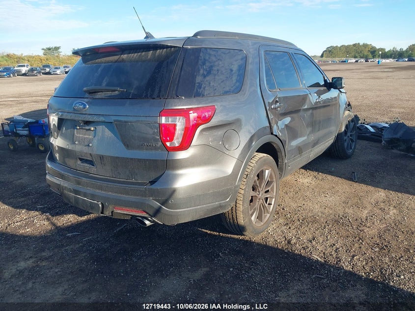 Vin: 1fm5k8d84jgb35839, lot: 3126440, ford explorer xlt 20184