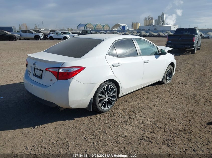 Vin: 2t1burhe0gc495723, lot: 3126445, toyota corolla s 20164