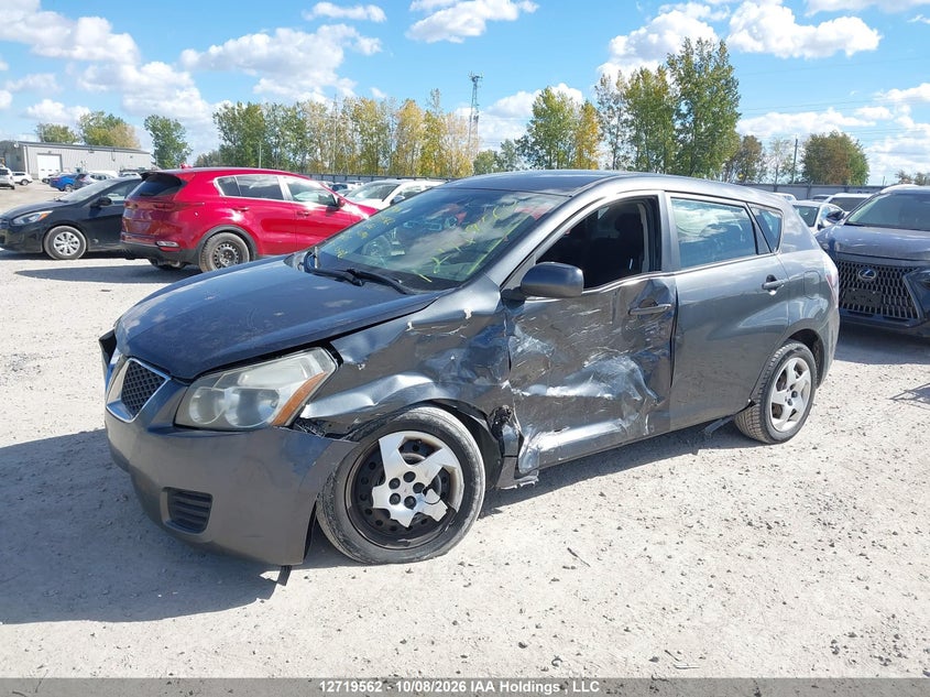 2010 Pontiac Vibe, Front, IAAI, VIN 5Y2SP6E87AZ409146 — photo 2
