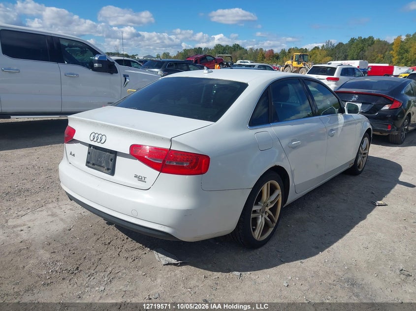 Vin: wauffcflxdn005000, lot: 3126577, audi a4 20134
