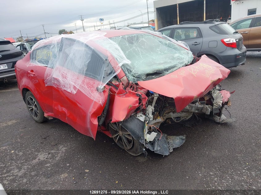 2012 Kia Rio Ex/Ex+/Lx/Lx+/Sx, Удар спереди, IAAI, VIN KNADM4A32C6085542