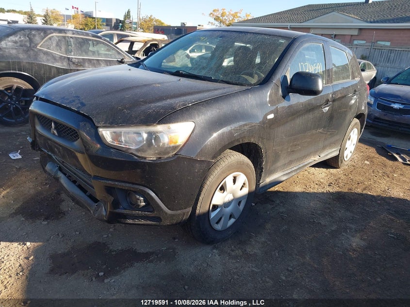 2011 Mitsubishi Rvr Se, Удар спереди, IAAI, VIN JA4AH3AU4BZ607043 — фото 2