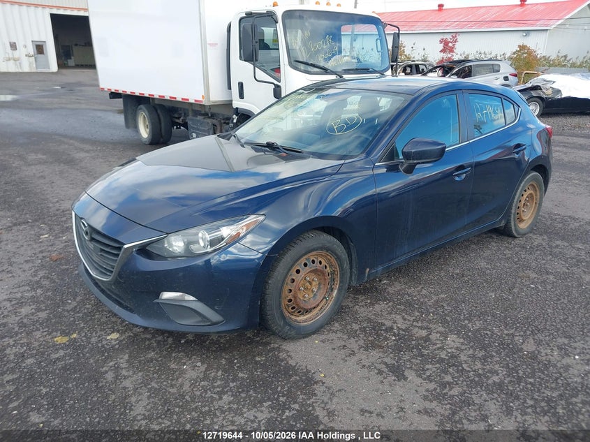 Vin: 3mzbm1l78fm224244, lot: 3126659, mazda 3 touring 20152