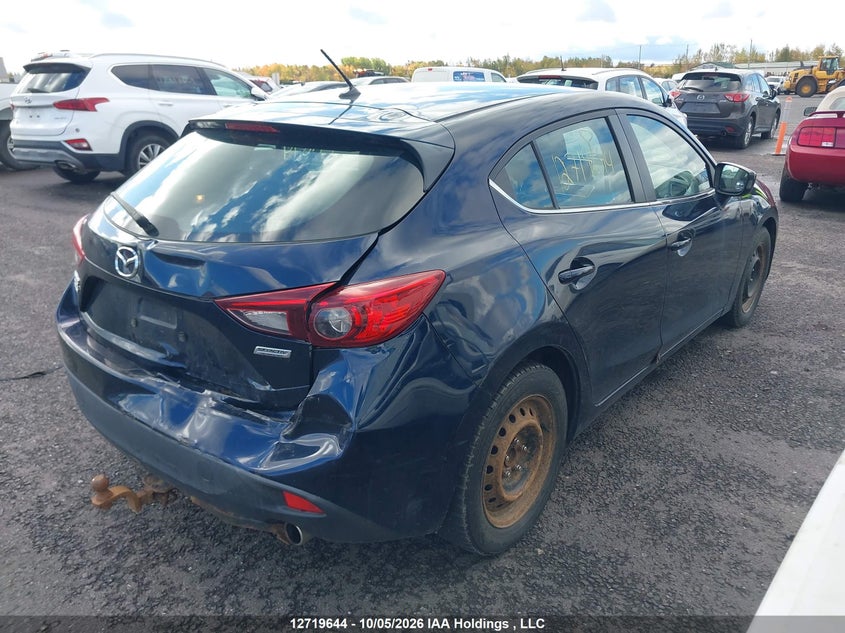 Vin: 3mzbm1l78fm224244, lot: 3126659, mazda 3 touring 20154