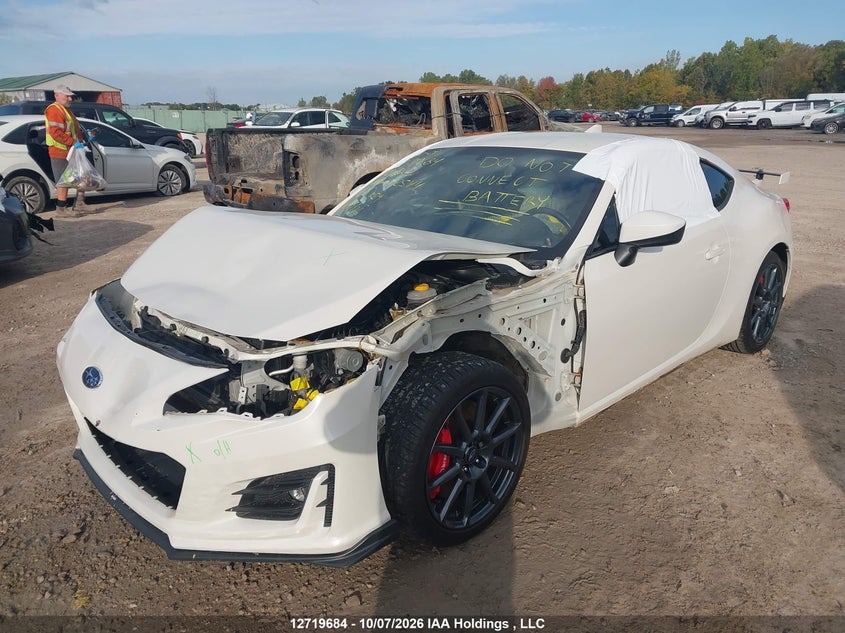 Vin: jf1zcac18j9602544, lot: 3126699, subaru brz sport-tech rs 20182