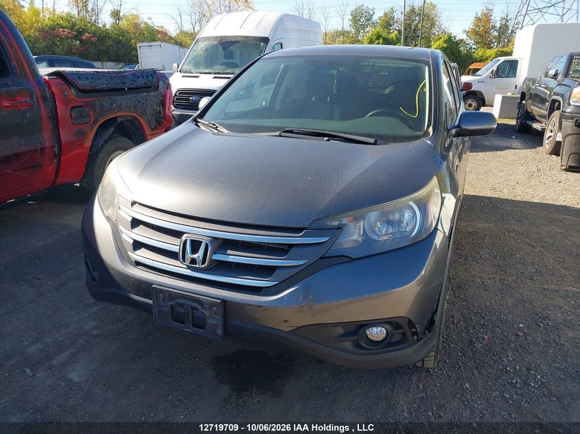 2012 Honda Cr-V Ex-L, Удар сзади, IAAI, VIN 2HKRM4H76CH103631 — фото 2