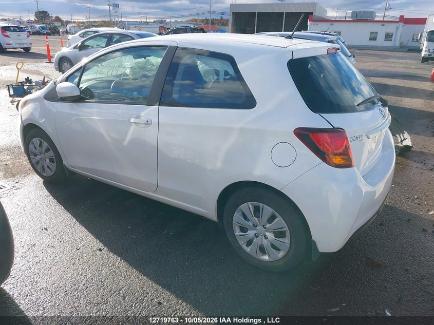 Vin: vnkjtud38ga059381, lot: 3126779, toyota yaris l/le 20163