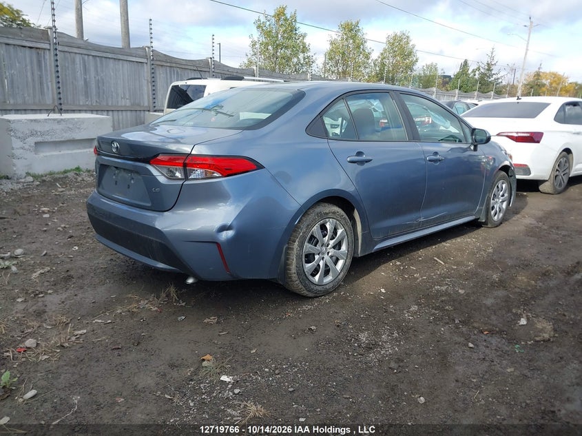 Vin: 5yfbprbe8lp121564, lot: 3126782, toyota corolla le 20204
