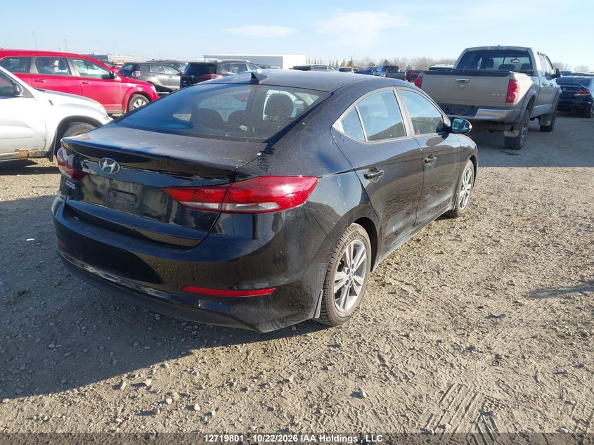 Vin: kmhd84lf9ju480580, lot: 3126818, hyundai elantra gl 20184