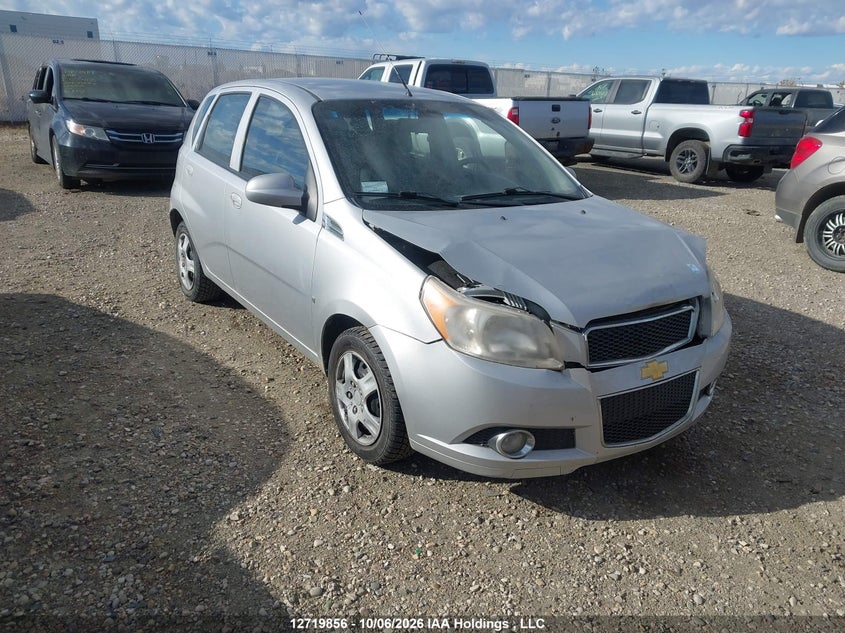 2009 Chevrolet Aveo Ls, Front, IAAI, VIN KL1TV65E39B342623