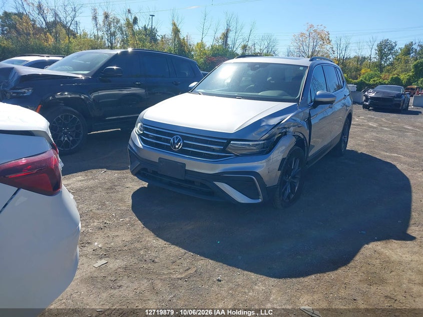 Vin: 3vvmb7ax8pm029044, lot: 3126900, volkswagen tiguan comfortline 20232
