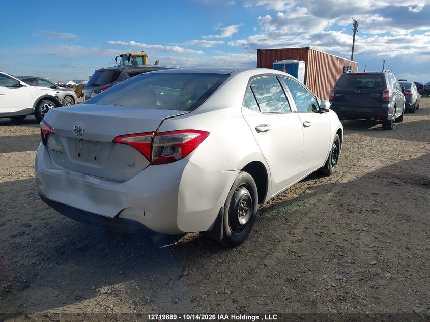 Vin: 2t1burhe5ec008318, lot: 3126910, toyota corolla le 20144