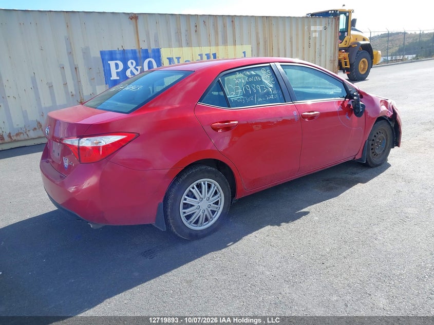 Vin: 2t1burhe2gc603307, lot: 3126914, toyota corolla le 20164