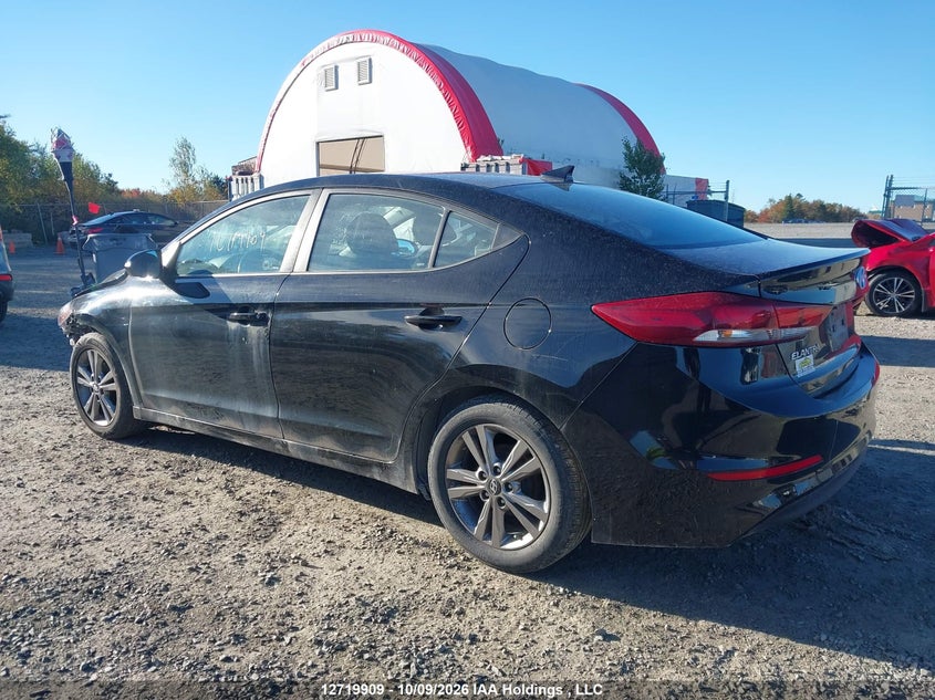 Vin: kmhd84lf6ju642326, lot: 3126931, hyundai elantra gl se 20183