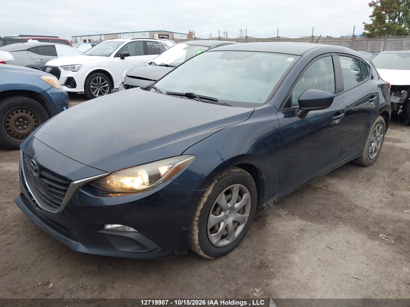 Vin: jm1bm1k70e1139740, lot: 3127009, mazda 3 sport 20142